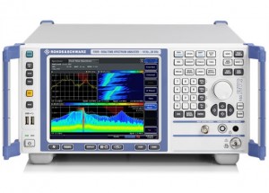 Real time spectrum analyzer